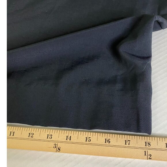 Ellen Figg Vintage Womens Black Wide Leg Pants with Elasticized Back Size M Goth - Picture 12 of 12